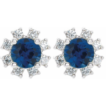 14k-white-gold-natural-blue-sapphire-&-1/2-ctw-natural-diamond-earrings