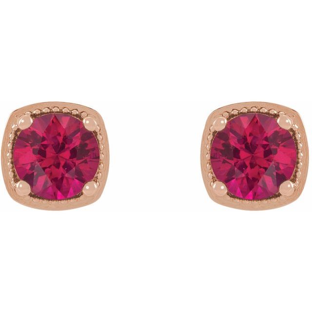 14k-rose-gold--natural-ruby-earrings