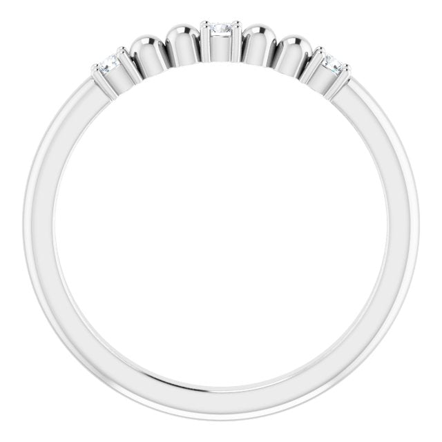 platinum-1/10-ctw-natural-diamond-bead-ring