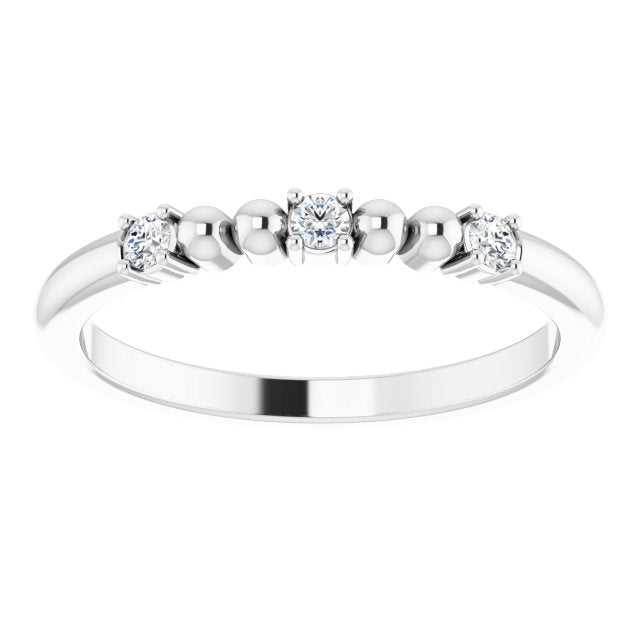 platinum-1/10-ctw-natural-diamond-bead-ring