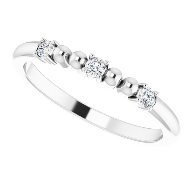 platinum-1/10-ctw-natural-diamond-bead-ring