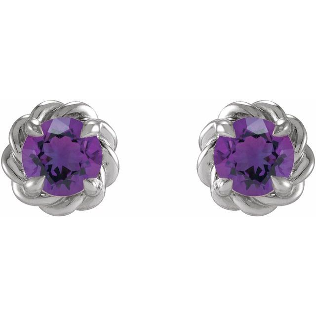 14k-white-gold--natural-amethyst-claw-prong-rope-earrings