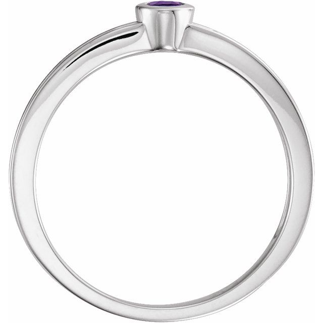 14k-white-gold-natural-amethyst-family-stackable-ring
