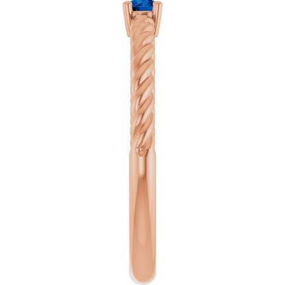 14k-rose-gold--natural-blue-sapphire-solitaire-rope-ring