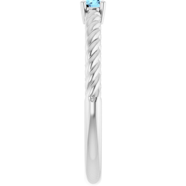 14k-white-gold--natural-aquamarine-solitaire-rope-ring