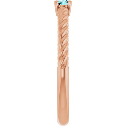 14k-rose-gold--natural-blue-zircon-solitaire-rope-ring