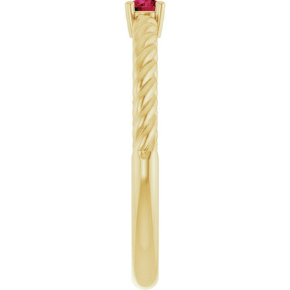 14k-yellow-gold--natural-ruby-solitaire-rope-ring