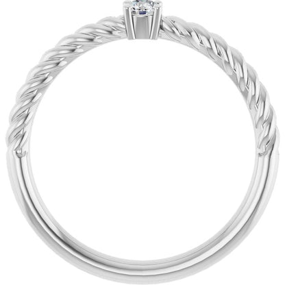 14k-white-gold--natural-white-sapphire-solitaire-rope-ring