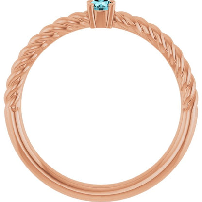 14k-rose-gold--natural-blue-zircon-solitaire-rope-ring