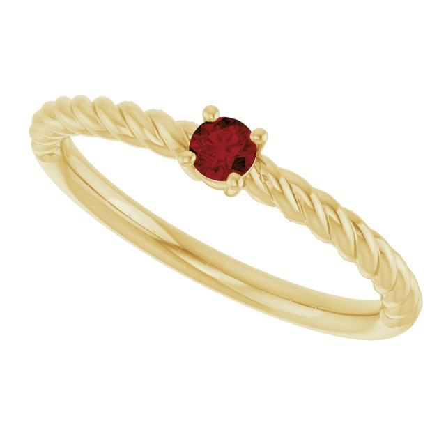 14k-yellow-gold--natural-mozambique-garnet-solitaire-rope-ring