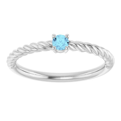 14k-white-gold--natural-aquamarine-solitaire-rope-ring
