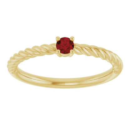 14k-yellow-gold--natural-mozambique-garnet-solitaire-rope-ring