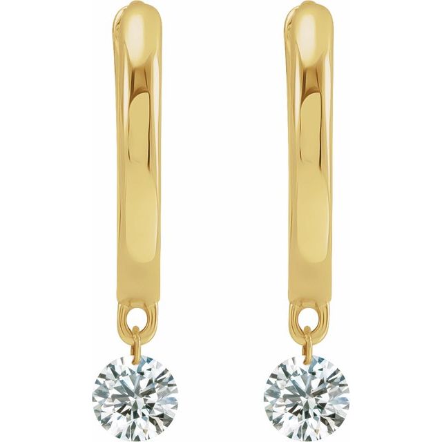 14k-yellow-gold-1/3-ctw-drilled-natural-diamond-hinged-hoop-earrings