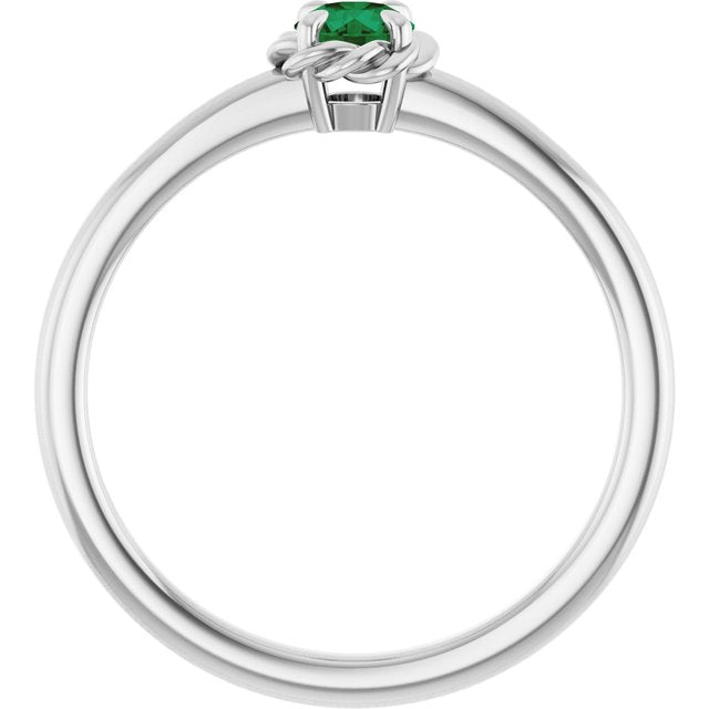 14k-white-gold-natural-emerald-solitaire-rope-ring
