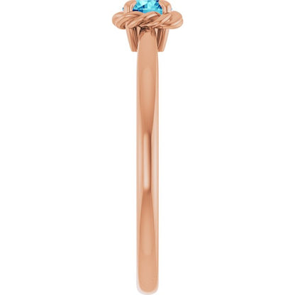 14k-rose-gold-natural-blue-zircon-solitaire-rope-ring