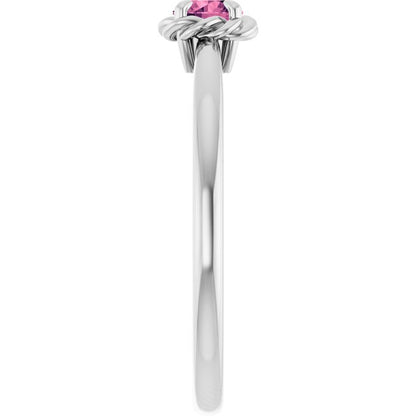 platinum-natural-pink-tourmaline-solitaire-rope-ring