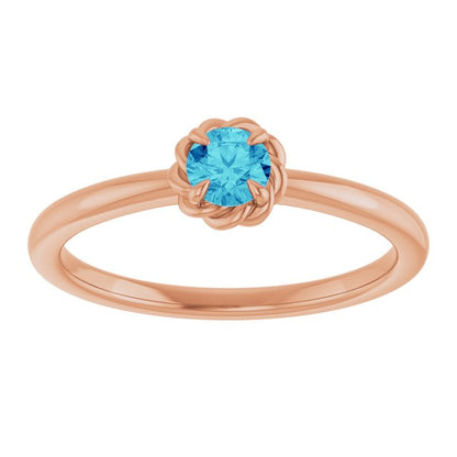 14k-rose-gold-natural-blue-zircon-solitaire-rope-ring