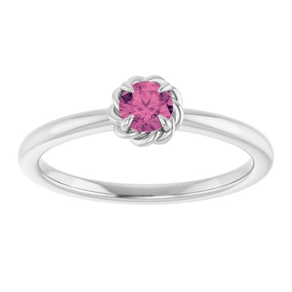 platinum-natural-pink-tourmaline-solitaire-rope-ring