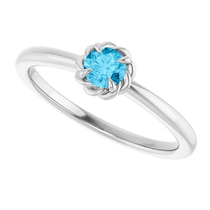 14k-white-gold-natural-aquamarine-solitaire-rope-ring
