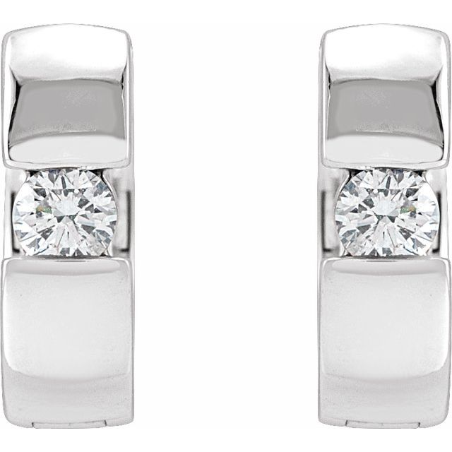 14k-white-gold-1/4-ctw-natural-diamond--hinged-huggie-hoop-earrings