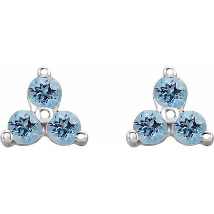 14k-white-gold-natural-aquamarine-three-stone-earrings