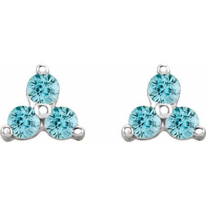 14k-white-gold-natural-blue-zircon-three-stone-earrings
