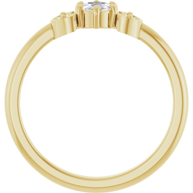 14k-yellow-gold-1/6-ctw-rose-cut-natural-diamond-stackable-ring