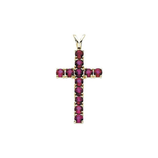 14k-yellow-gold-natural-ruby-cross-pendant