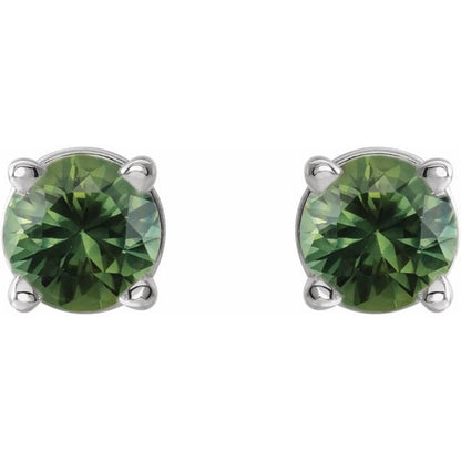 14k-white-gold--natural-green-sapphire-earrings