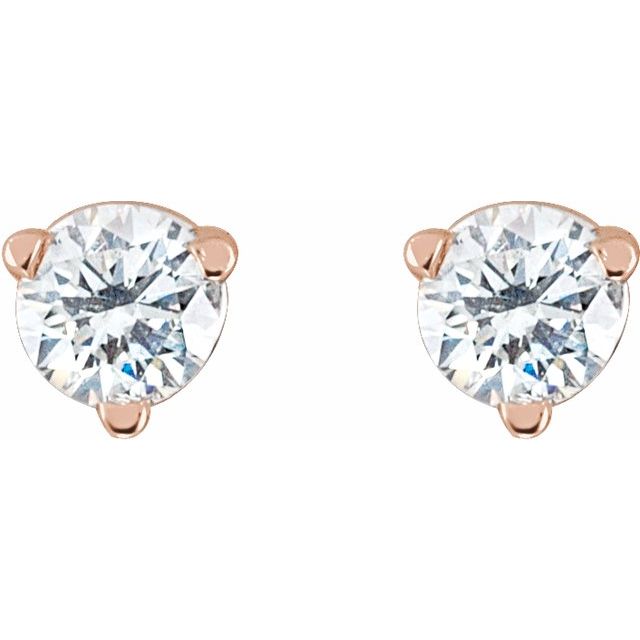 14k-rose-gold-1/5-ctw-natural-diamond-earrings