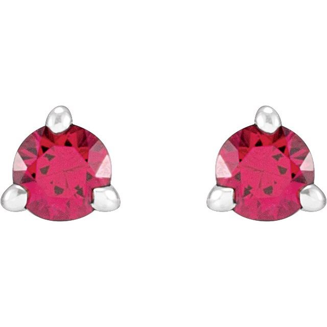 14k-white-gold--natural-ruby-earrings