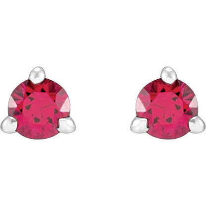 14k-white-gold--natural-ruby-earrings