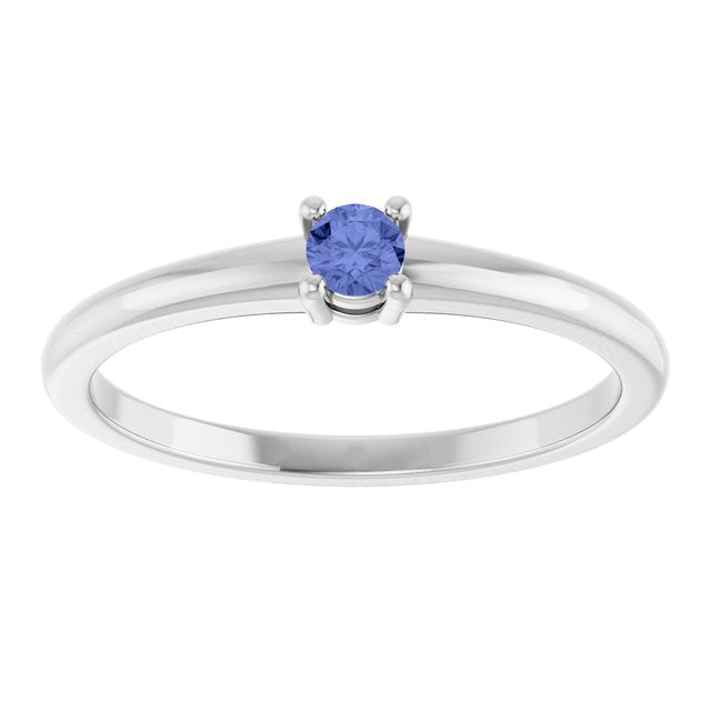 14k-white-gold-natural-tanzanite-ring