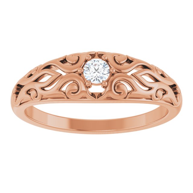 14k-rose-gold-1/10-ct-natural-diamond-ring
