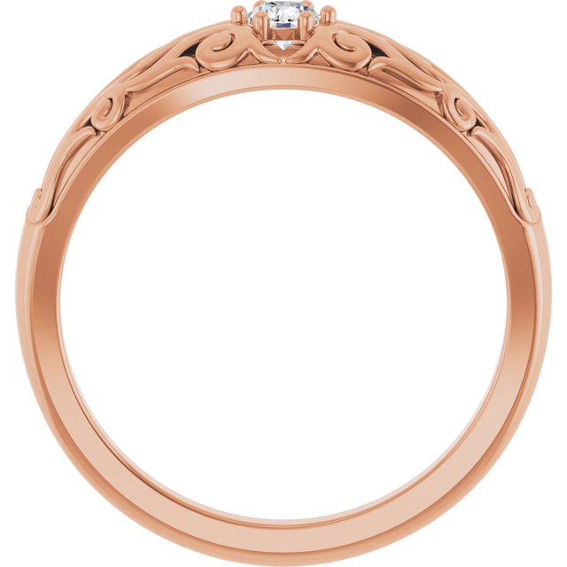 14k-rose-gold-1/10-ct-natural-diamond-ring