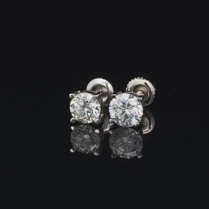 Solitaire Earrings