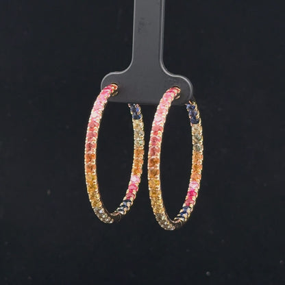 Birthstone Hoops