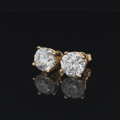Solitaire Earrings