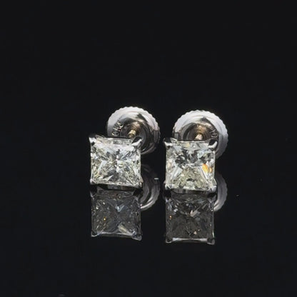 Solitaire Earrings