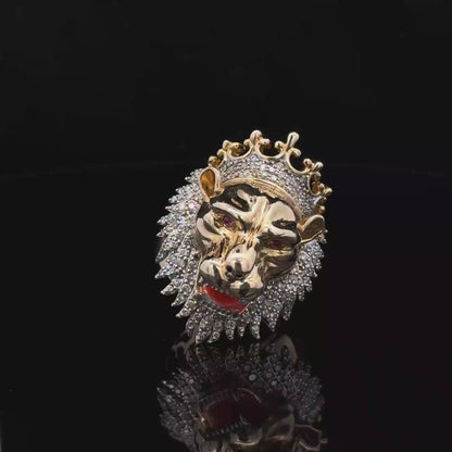 Lion Head Ring
