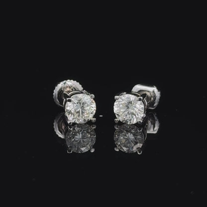 Solitaire Earrings