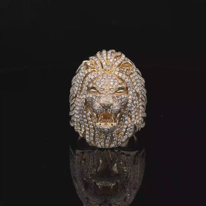 Lion Head Ring
