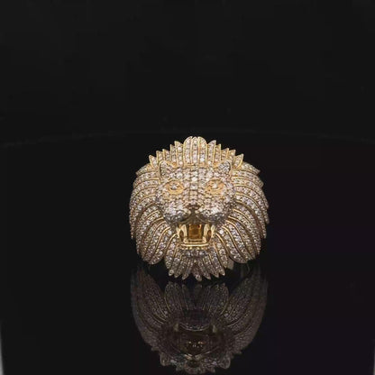 Lion Head Ring
