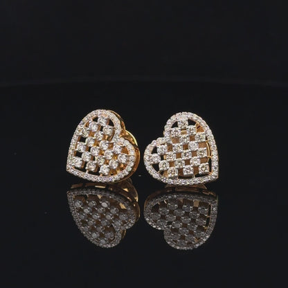 Heart Studs