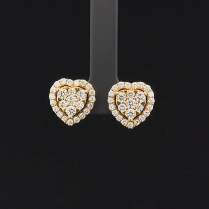 Heart Studs