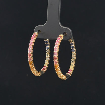 Birthstone Hoops