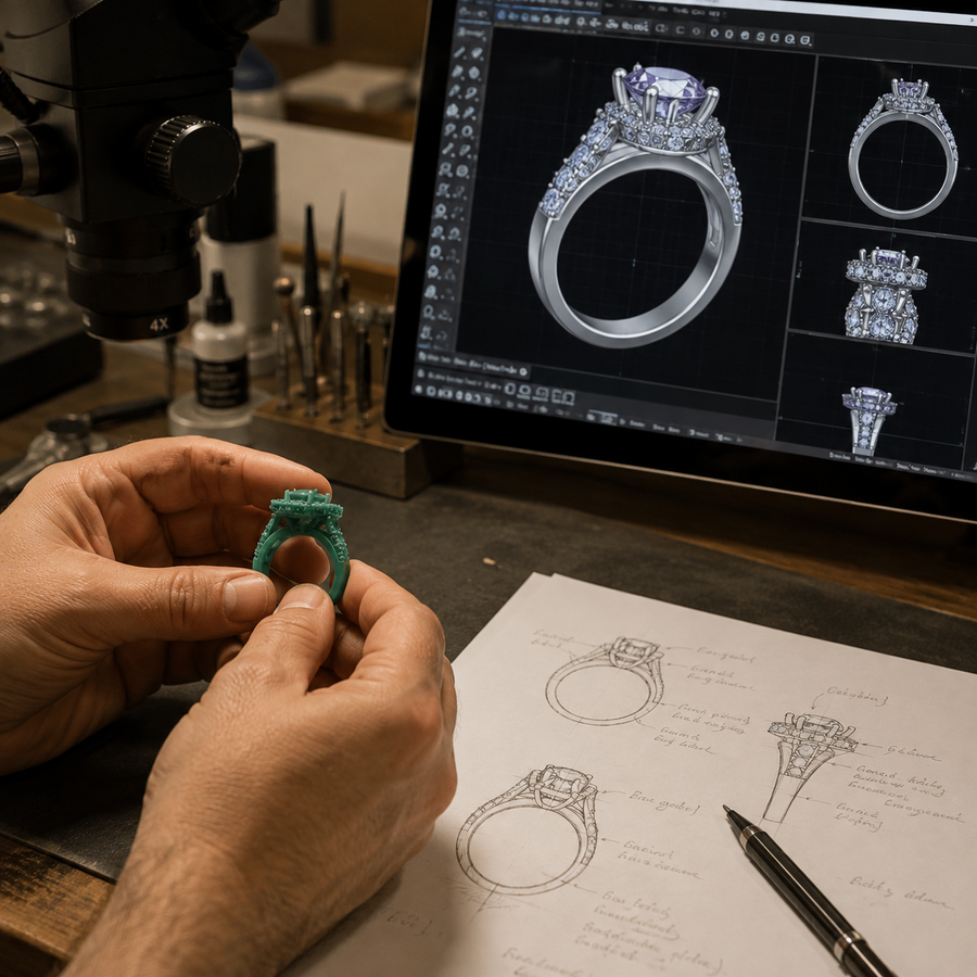 Review your CAD design with up to three revisions. Once approved, a 50% down payment is required to begin production and will be applied toward your final cost.