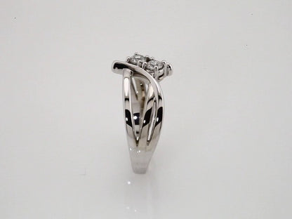 14k-white-gold-1/4-ctw-natural-diamond-two-stone-ring