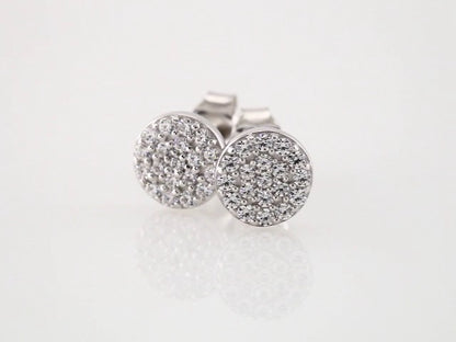14k-white-gold-1/3-ctw-natural-diamond-cluster-earrings
